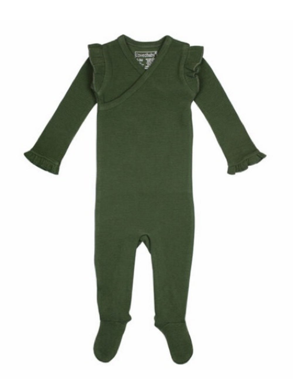 L’ovedBaby • Corduroy Wrap Footie Onesie